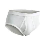 JBS Brief With Fly Light Hvit bomull XX-Large Herre