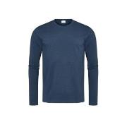 Mey Relax Long Sleeves Mørkblå bomull 4XL Herre