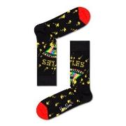 Happy socks Strømper Beatles Magical Mystery Tour Sock Svart mønstret ...