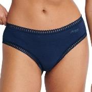 Sloggi Truser 3P GO Crush Hipster Briefs Svart/Blå bomull Small Dame