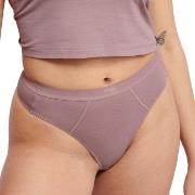 Sloggi Truser 2P Ever Ease String Briefs Gammelrosa bomull Large Dame