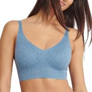 Sloggi BH ZERO Feel Bliss Bralette Lysblå Small Dame