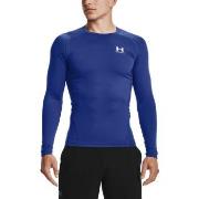 Under Armour 2P HeatGear LS Compression Shirt Royalblå Large Herre