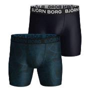 Björn Borg 2P Performance Boxer 1727 Multi-colour-2 polyester Large He...