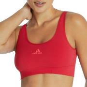 adidas BH BOS Smart Micro 720 Seamless Lounge Bra Rød polyamid Medium ...