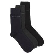 Tiger of Sweden Strømper 3P Essential Abramio Socks Marine/Grå Str 43/...