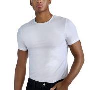 Bread and Boxers Crew-Neck Tencel T-Shirt Hvit tencel Small Herre