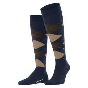 Burlington Strømper Edinburgh Wool Knee High Sock Beige/marin Str 40/4...