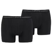 Levis 2P Tencel Boxer Brief Svart lyocell XX-Large Herre