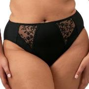 Elomi Truser Zarla High Leg Brief Svart polyamid 3XL Dame