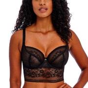 Freya BH Sydnie Underwired Longline Bra Svart C 80 Dame