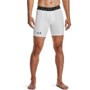 Under Armour 2P HeatGear Mid Compression Shorts Hvit 3XL Herre