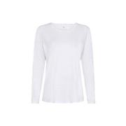 JBS of Denmark Bamboo Long Sleeve Top Hvit X-Small Dame