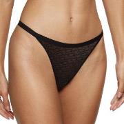 Triumph Truser Signature Sheer String Svart 36 Dame