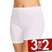 Damella Wool Shorts Benhvit merinoull X-Large Dame