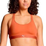 Puma BH Crossback Padded Sporty Top Oransje polyamid Medium Dame