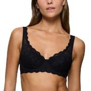 Triumph BH Amourette Wired Bra With Lace Svart D 95 Dame