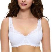 Triumph BH Amourette Wired Bra With Lace Hvit A 80 Dame