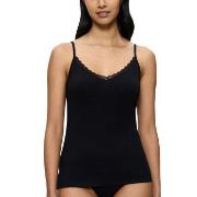 Triumph Feel Of Cotton Spaghetti Top Svart bomull 44 Dame