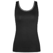 Triumph Feel Of Cotton Tank Top Svart bomull 40 Dame