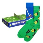 Happy socks Strømper 2P Tennis Supreme Court Gift Set Blå/Grønn bomull...