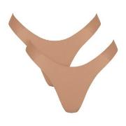 Sloggi Truser 2P ZERO Feel 2 0 Tiny Tanga C2P Beige XX-Large Dame