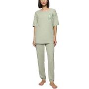 Triumph Endless Comfort Long Sleeve Pyjama Lysegrønn 36 Dame