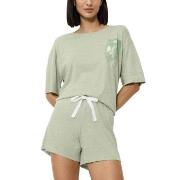 Triumph Endless Comfort Short Sleeve Pyjama Lysegrønn 44 Dame