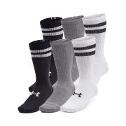 Under Armour Strømper 6P Essential Crew Socks Mixed polyester X-Large