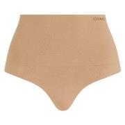 Chantelle Truser Smooth Comfort High Waisted Thong Lysbrun  Large Dame