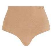 Chantelle Truser Smooth Comfort High Waisted Thong Lysbrun  X-Large Da...