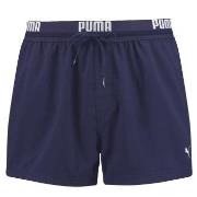 Puma Badebukser Logo Short Length Swim Shorts Marine polyester XX-Larg...