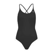 Puma V-Neck Padded Swimsuit Svart Large Dame