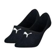 Puma Strømper 2P Women Cushioned Footie Socks Svart bomull Str 39/42 D...