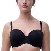Chantelle BH Comfort Chic Bandeau T-shirt Bra Svart F 90 Dame