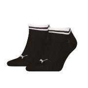 Puma Strømper 2P Heritage Sneaker Socks Svart Str 35/38
