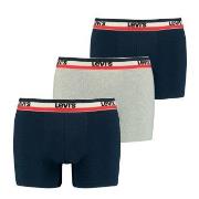 Levis 3P Logo Boxer Brief Mixed bomull Large Herre