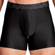 Under Armour 3P Performance Tech Solid 6in Boxers Svart polyester Medi...