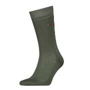 Tommy Hilfiger Strømper Premium Fil D Ecosse Socks Grønn Str 39/40 Her...