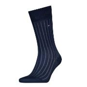 Tommy Hilfiger Strømper Premium Rib Crew Socks Jeansblå Str 41/42 Herr...