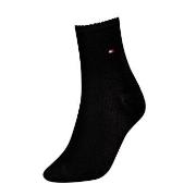Tommy Hilfiger Strømper Women Premium Rib Short Socks Svart Str 35/38 ...