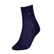 Tommy Hilfiger Strømper Women Premium Rib Short Socks Marine Str 39/42...