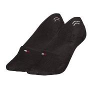 Tommy Hilfiger Strømper 2P Women Shine Footie Socks Svart Str 39/42 Da...