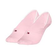 Tommy Hilfiger Strømper 2P Women Shine Footie Socks Lysrosa Str 39/42 ...