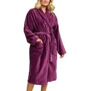 Damella Unisex Torekov Robe Plomme bomull X-Large Dame