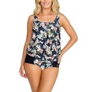 Damella Cate Soft Tankini Top Svart 40 Dame