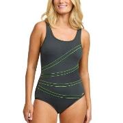Damella Keira Chlorine Resistant Swimsuit 36-50 Khaki polyester 36 Dam...
