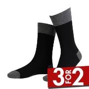 Amanda Christensen Strømper True Contrast Ankle Sock Svart Str 47/50