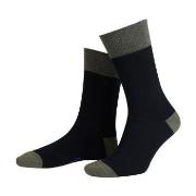 Amanda Christensen Strømper True Contrast Ankle Sock Svart/Grå Str 47/...