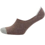 Amanda Christensen Strømper True Contrast Invisible Sock Mørkbrun  Str...